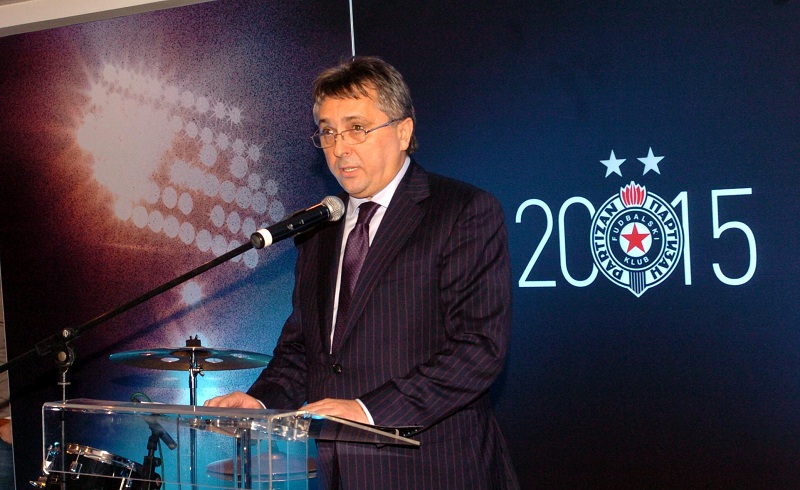 Поповић на коктелу Партизана поручио: Иза нас је турбулентна година, али желимо дуплу круну!